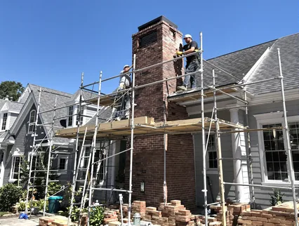 Chimney Rebuilding in Redding, CT
