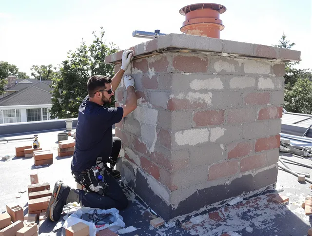 Advanced chimney repair process by Danbury Chimney Sweep in Danbury, CT