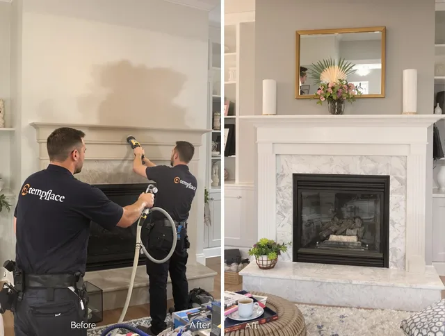 Professional soot removal by Danbury Chimney Sweep team in Danbury, CT